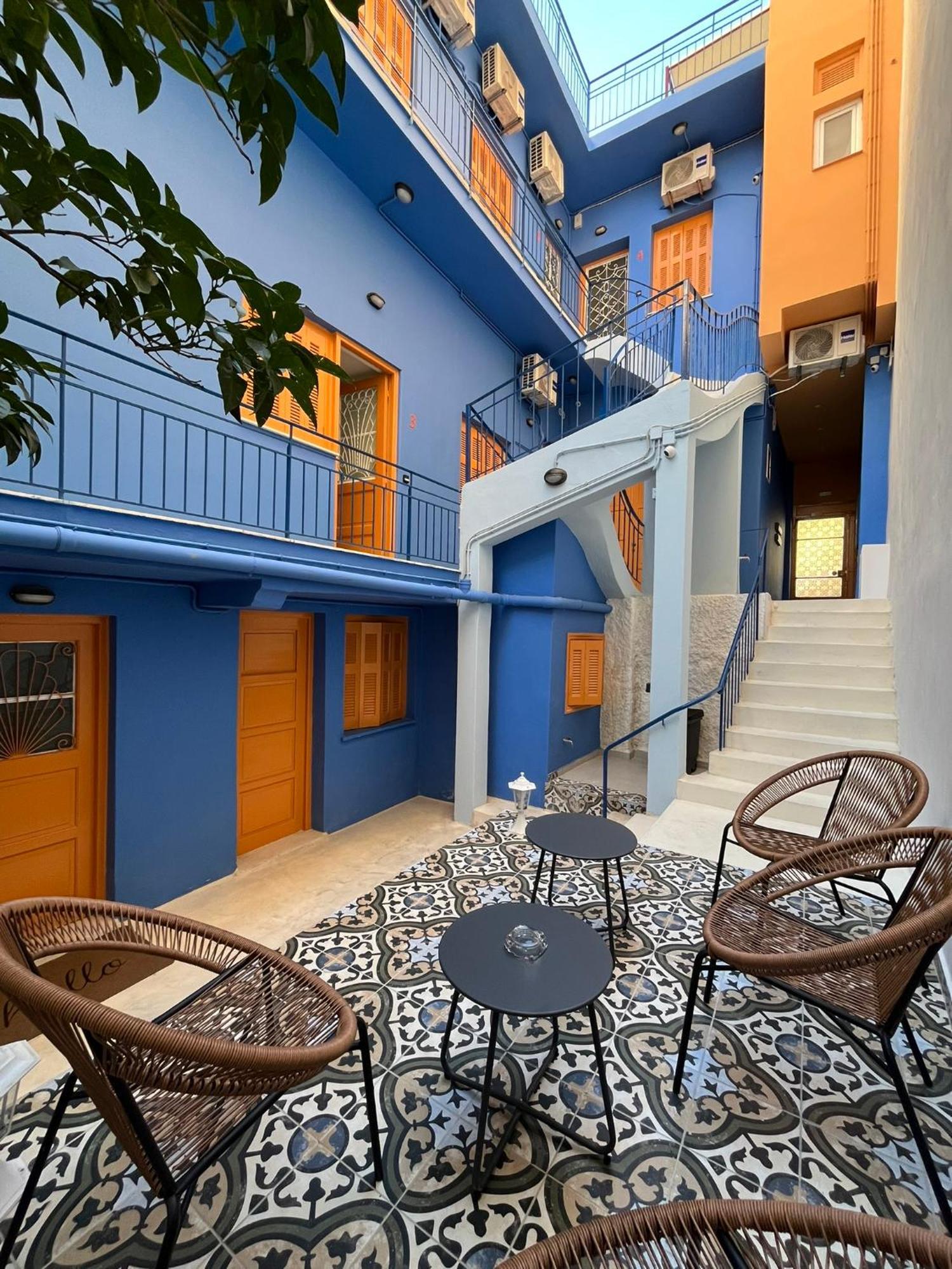 Aparthotel The Blue House Atenas Exterior foto