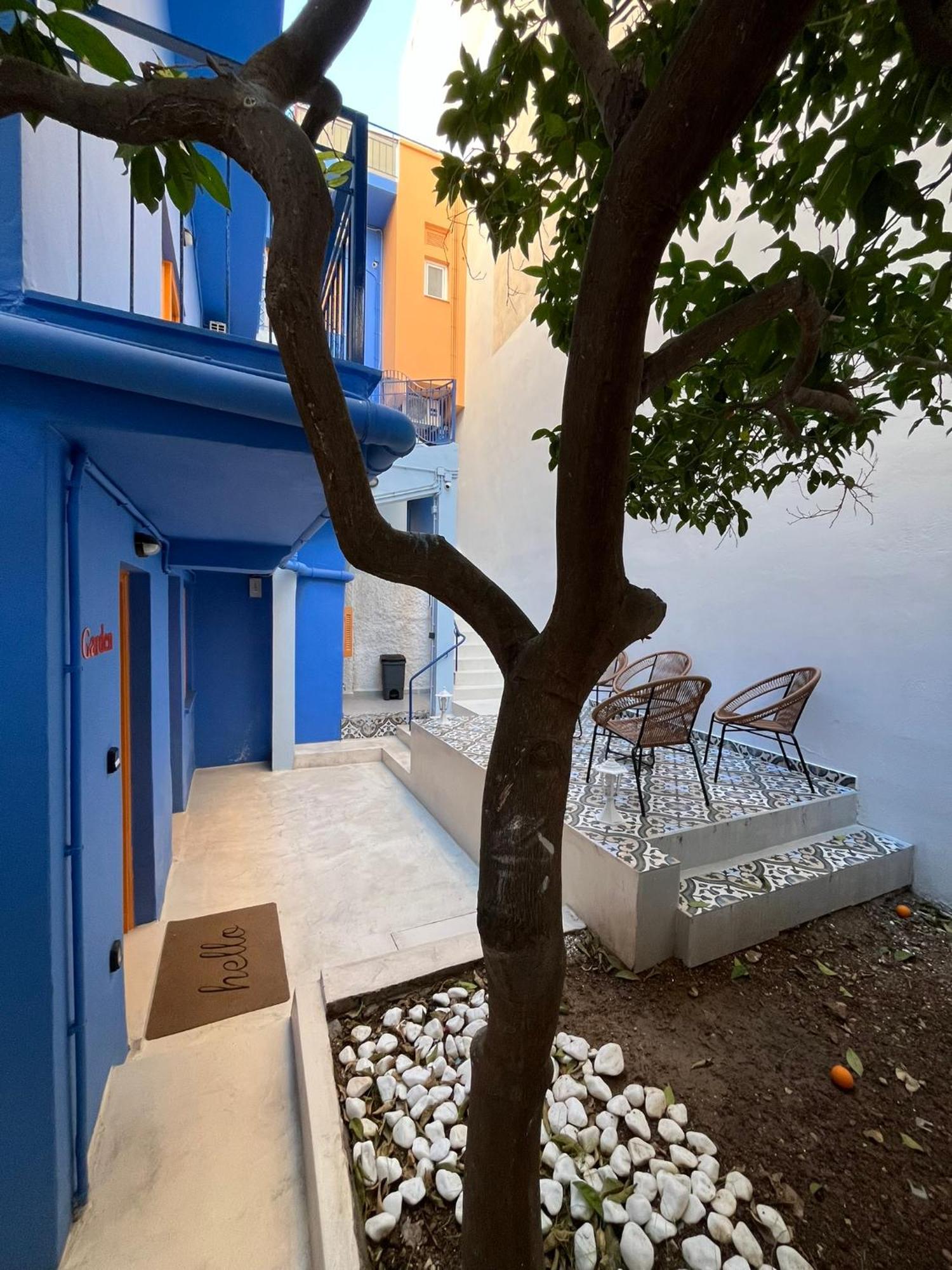 Aparthotel The Blue House Atenas Exterior foto